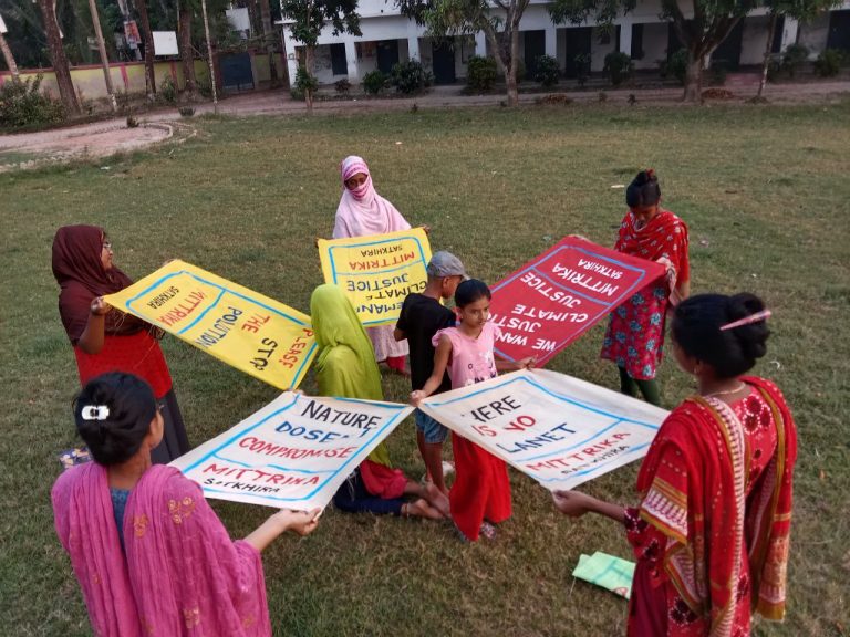 Shyamnagar held monthly coordination meeting on climate  change youth